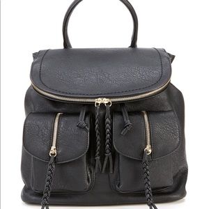 Emery Faux Leather Backpack